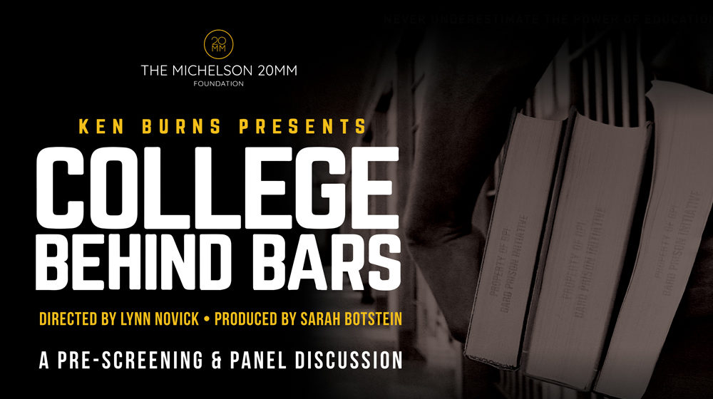 College Behind Bars: A Film Screening & Panel Discussion