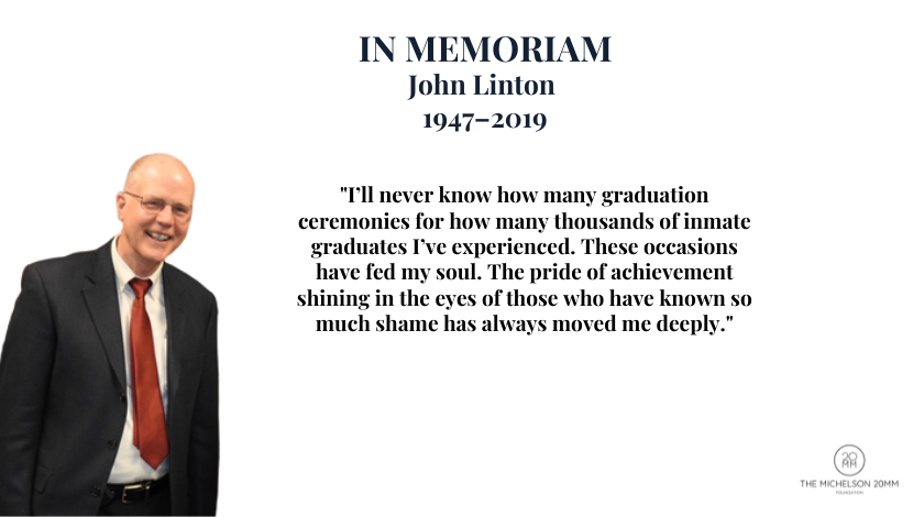 A Tribute to Correctional Education Leader John Linton