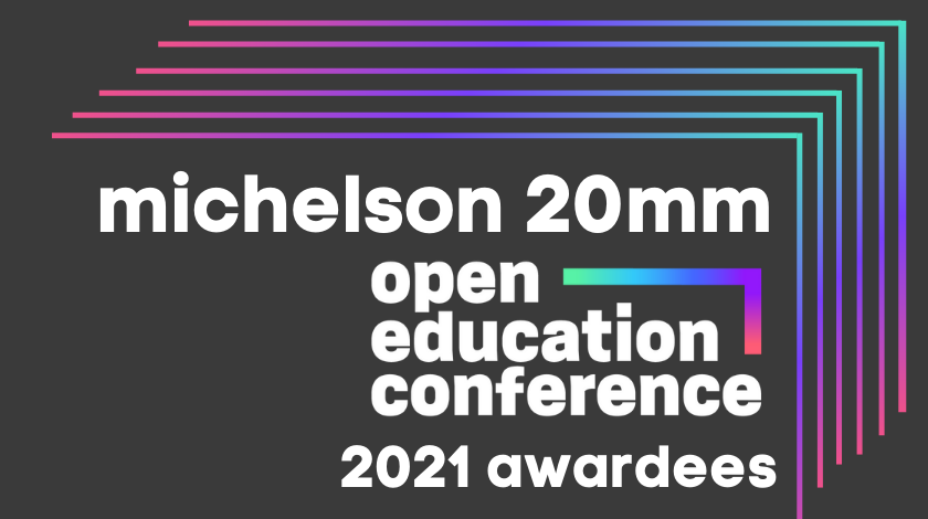 Announcing the 2021 Michelson Open Education Scholarship Recipients