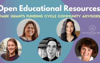 Get to Know the OER Spark Grant Community Advisors Who Will Guide Our Work