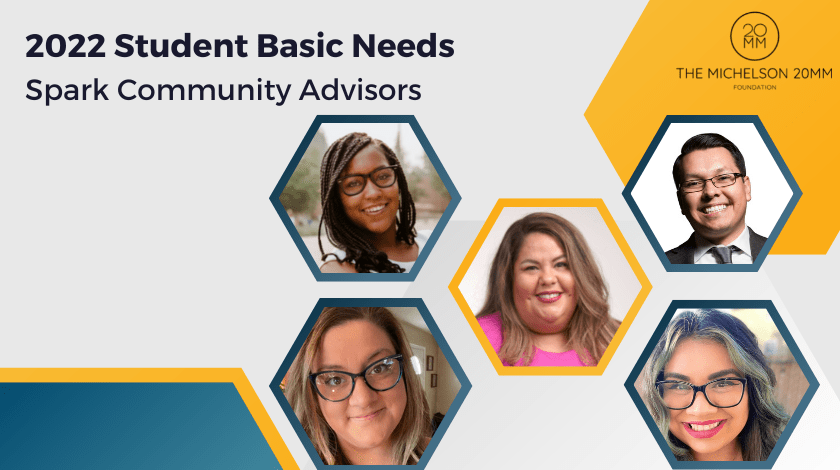Get to Know the 2022 Student Basic Needs Spark Community Advisors Who Will Guide Our Work