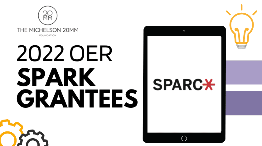 SPARC OER Spark Grant