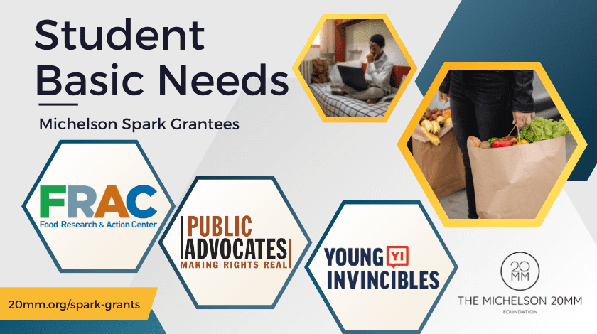 Get to Know the 2022 Student Basic Needs Spark Grantees