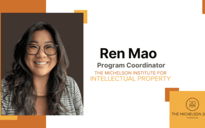 Introducing Ren Mao, Program Coordinator, The Michelson Institute for Intellectual Property