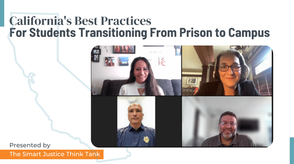 Supporting Students Transitioning From Prison to Campus