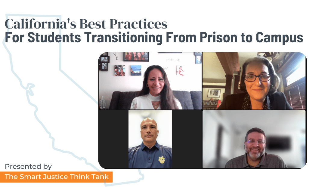Ever Resilient, Directly-Impacted Leaders Share Their Thoughts on How to Support Students Transitioning From Prison to Campus