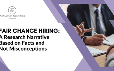 Fair Chance Hiring: A Research Narrative Based on Facts and Not Misconceptions