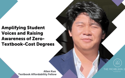 Amplifying Student Voices and Raising Awareness of Zero-Textbook-Cost Degrees