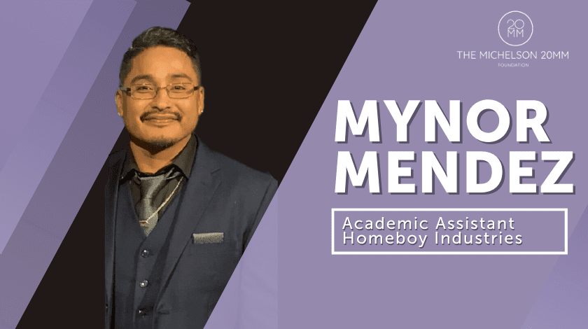 From Homeboy Industries Trainee to Academic Assistant: Mynor Mendez Reflects on Lo Máximo