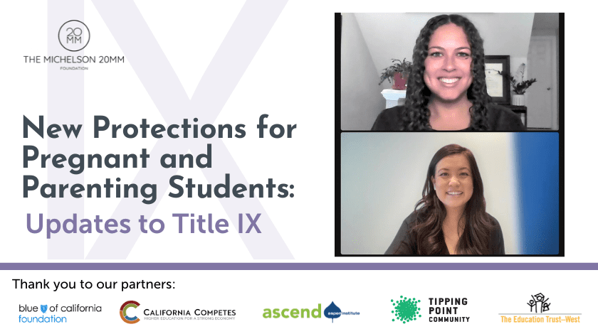 New Protections for Pregnant and Parenting Students: Updates to Title IX
