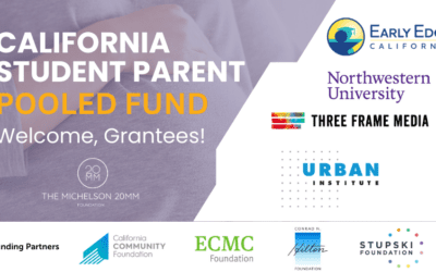 Newly Launched Pooled Fund Aims to Support Student Parents in California