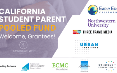 Newly Launched Pooled Fund Aims to Support Student Parents in California