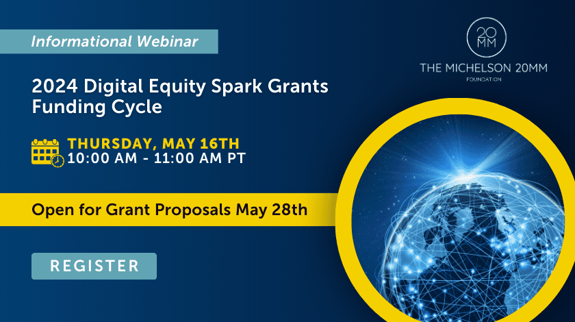 2024 Digital Equity Spark Grants Informational Webinar