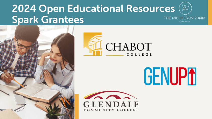 Welcoming the 2024 Open Educational Resources Spark Grantees