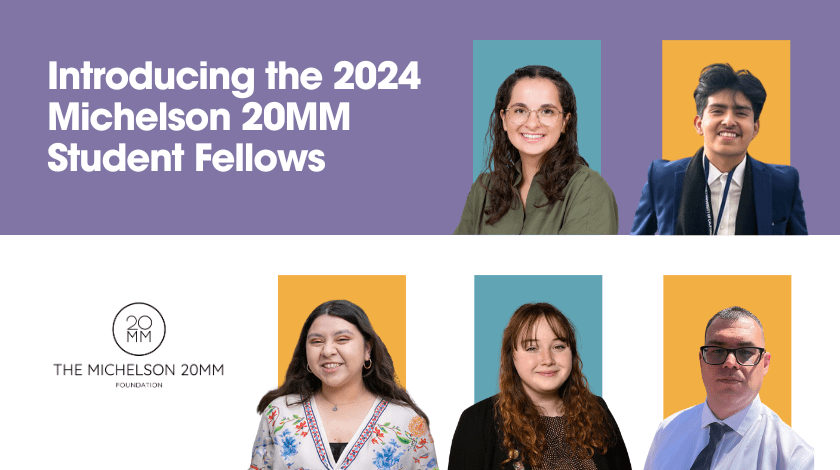 Welcoming the 2024 Michelson 20MM Student Fellows
