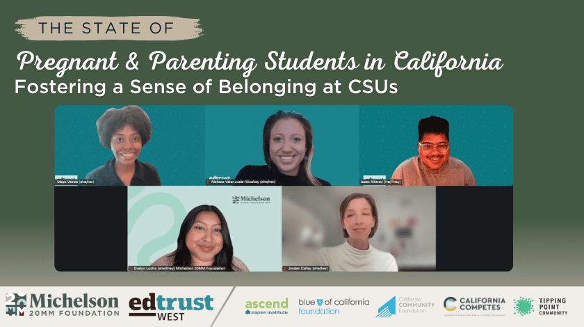 Empowering Parenting Students: Building Belonging and Support at California's CSUs